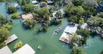 rainfall from hurricanes climate change
